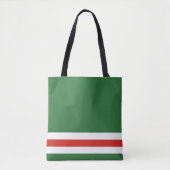 Vlag van Tsjetsjenië Tote Bag (Voorkant)