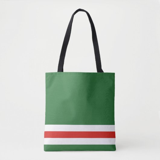Vlag van Tsjetsjenië Tote Bag (Voorkant)