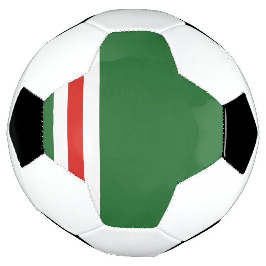 Vlag van Tsjetsjenië Voetbal (Gedraaid)