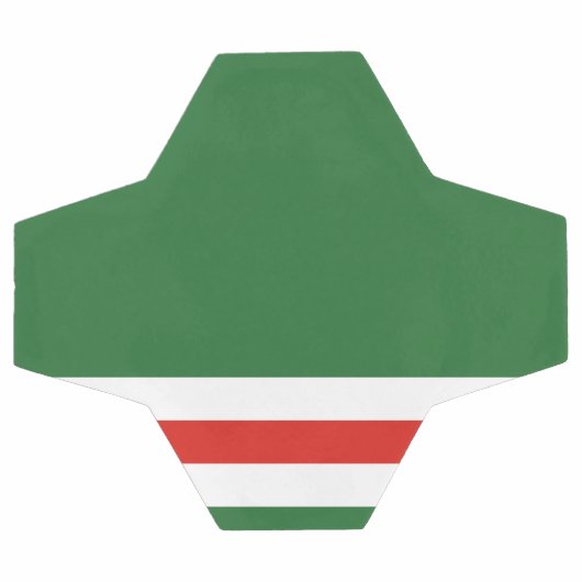 Vlag van Tsjetsjenië Voetbal (Enkel)