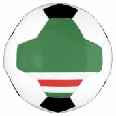 Vlag van Tsjetsjenië Voetbal (Voorkant)
