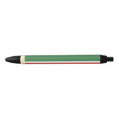 Vlag van Tsjetsjenië Zwarte Inkt Pen (Voorkant)