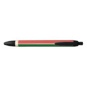 Vlag van Tsjetsjenië Zwarte Inkt Pen (Achterkant)