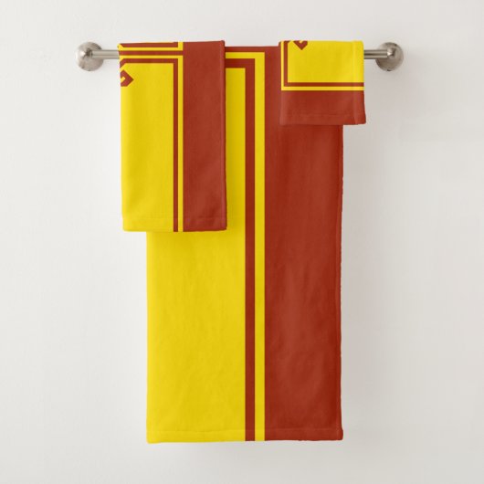 Vlag van Tsjoevasjië Bad Handdoek (Insitu)