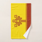 Vlag van Tsjoevasjië Bad Handdoek (Handdoek)