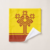 Vlag van Tsjoevasjië Bad Handdoek (Wasdoekje)