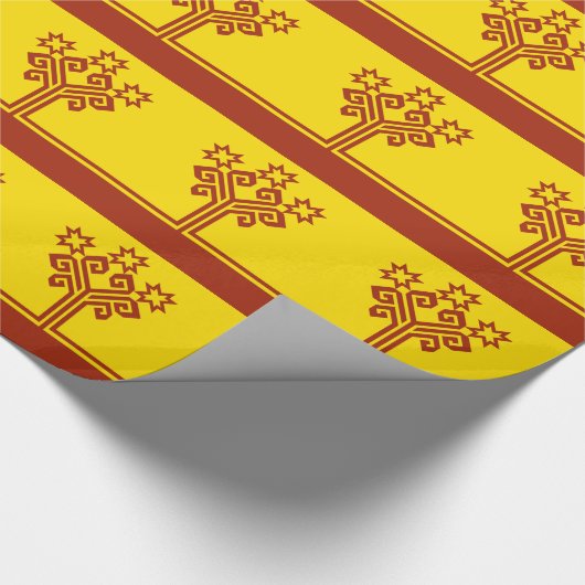 Vlag van Tsjoevasjië Cadeaupapier (Hoek)