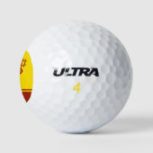 Vlag van Tsjoevasjië Golfballen (Logo)