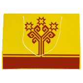 Vlag van Tsjoevasjië Groot Cadeauzakje (Voorkant)