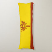 Vlag van Tsjoevasjië Lichaamskussen (Voorkant Verticaal)