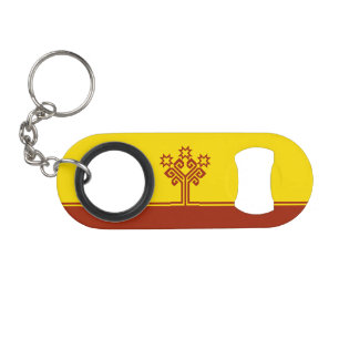 Vlag van Tsjoevasjië Mini Flessenopener