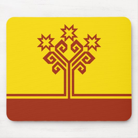 Vlag van Tsjoevasjië Muismat (Voorkant)