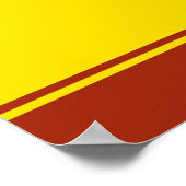 Vlag van Tsjoevasjië Poster (Hoek)