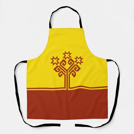 Vlag van Tsjoevasjië Schort (Voorkant)