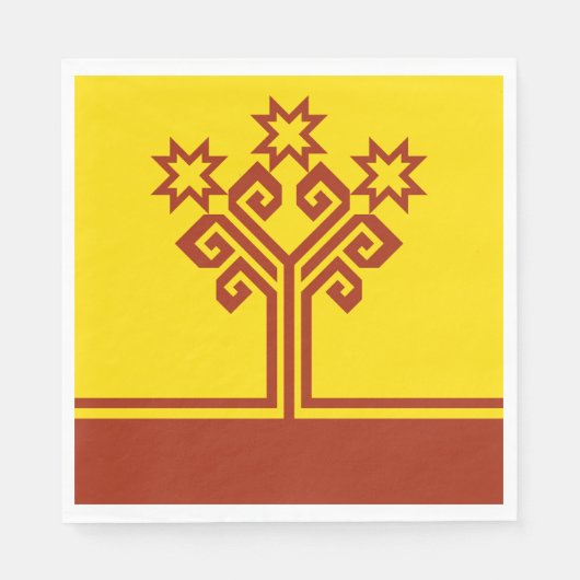 Vlag van Tsjoevasjië Servet (Voorkant)