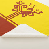 Vlag van Tsjoevasjië Sherpa Deken (3/4)