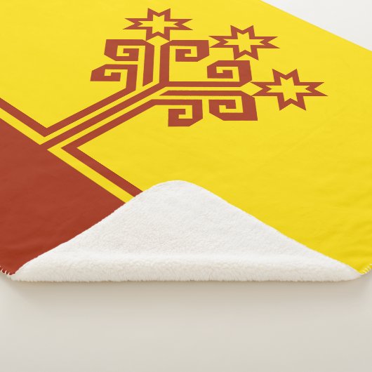 Vlag van Tsjoevasjië Sherpa Deken (3/4)