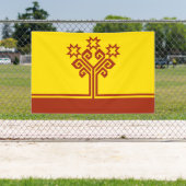 Vlag van Tsjoevasjië Spandoek (Insitu)