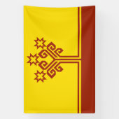 Vlag van Tsjoevasjië Spandoek (Verticaal)