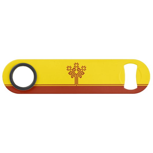 Vlag van Tsjoevasjië Speed Flessenopener (Voorkant (Horizontaal))