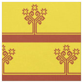 Vlag van Tsjoevasjië Stof (Close Up)