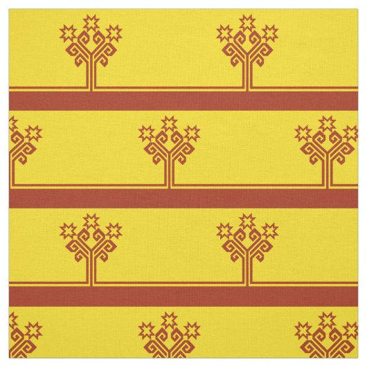 Vlag van Tsjoevasjië Stof (Swatch)
