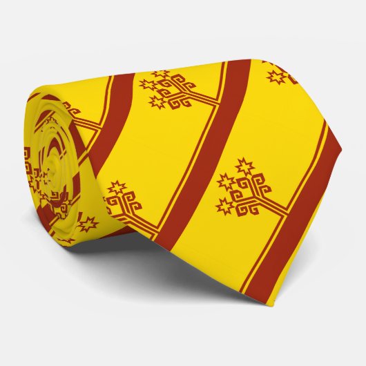 Vlag van Tsjoevasjië Stropdas (Opgerold)