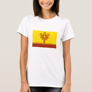 Vlag van Tsjoevasjië T-shirt
