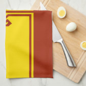Vlag van Tsjoevasjië Theedoek (Quarter Fold)