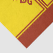 Vlag van Tsjoevasjië Tissuepapier (Detail)