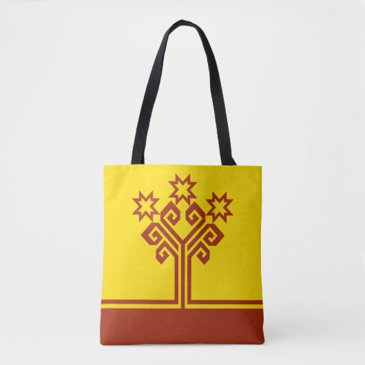 Vlag van Tsjoevasjië Tote Bag (Voorkant)