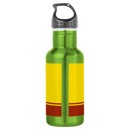 Vlag van Tsjoevasjië Waterfles (Achterkant)