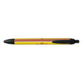 Vlag van Tsjoevasjië Zwarte Inkt Pen (Achterkant)