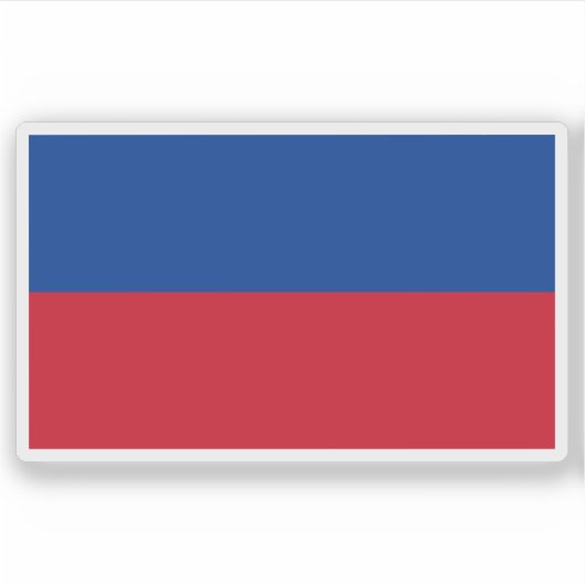 Vlag van Tulcán, Ecuador Sticker (Voorkant)
