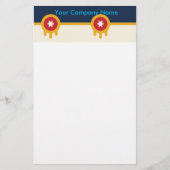 Vlag van Tulsa, Oklahoma Briefpapier (Voorkant)
