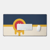 Vlag van Tulsa, Oklahoma Bureaumat (Keyboard & Muis)