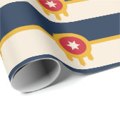 Vlag van Tulsa, Oklahoma Cadeaupapier (Rol Hoek)