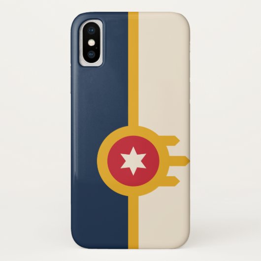 Vlag van Tulsa (Oklahoma) Case-Mate iPhone Case (Achterkant)
