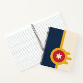 Vlag van Tulsa (Oklahoma) Notitieboek (Binnen)