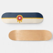Vlag van Tulsa (Oklahoma) Persoonlijk Skateboard (Horizontaal)