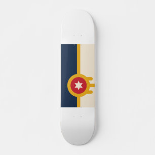 Vlag van Tulsa, Oklahoma Persoonlijk Skateboard