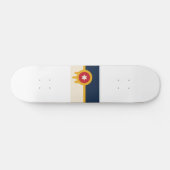 Vlag van Tulsa, Oklahoma Persoonlijk Skateboard (Horizontaal)