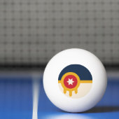 Vlag van Tulsa, Oklahoma Pingpongbal (Net)