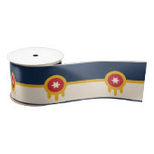 Vlag van Tulsa, Oklahoma Satijnen Lint (Spoel)