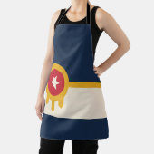 Vlag van Tulsa, Oklahoma Schort (Insitu)