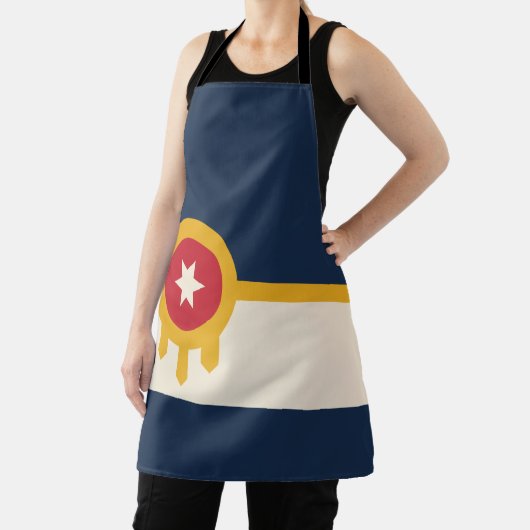 Vlag van Tulsa, Oklahoma Schort (Insitu)