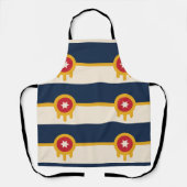 Vlag van Tulsa, Oklahoma Schort (Voorkant)