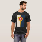 Vlag van Tulsa, Oklahoma T-shirt (Voorkant volledig)