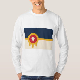 Vlag van Tulsa (Oklahoma) T-shirt