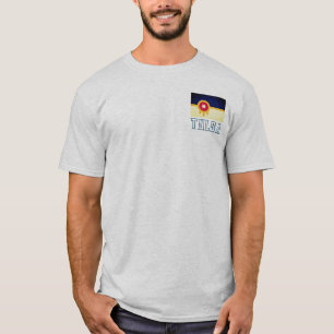 Vlag van Tulsa, Oklahoma T-Shirt